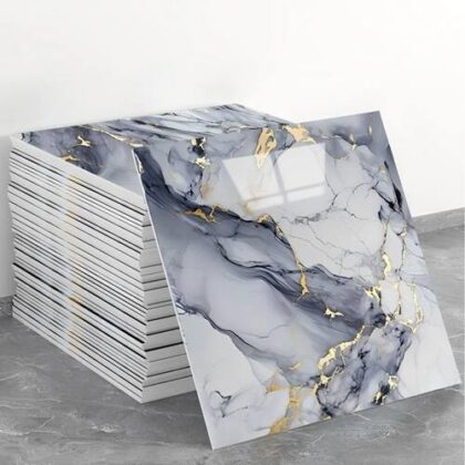 Placa Adesiva Marmore 3D Kit 10 uni Papel de Parede